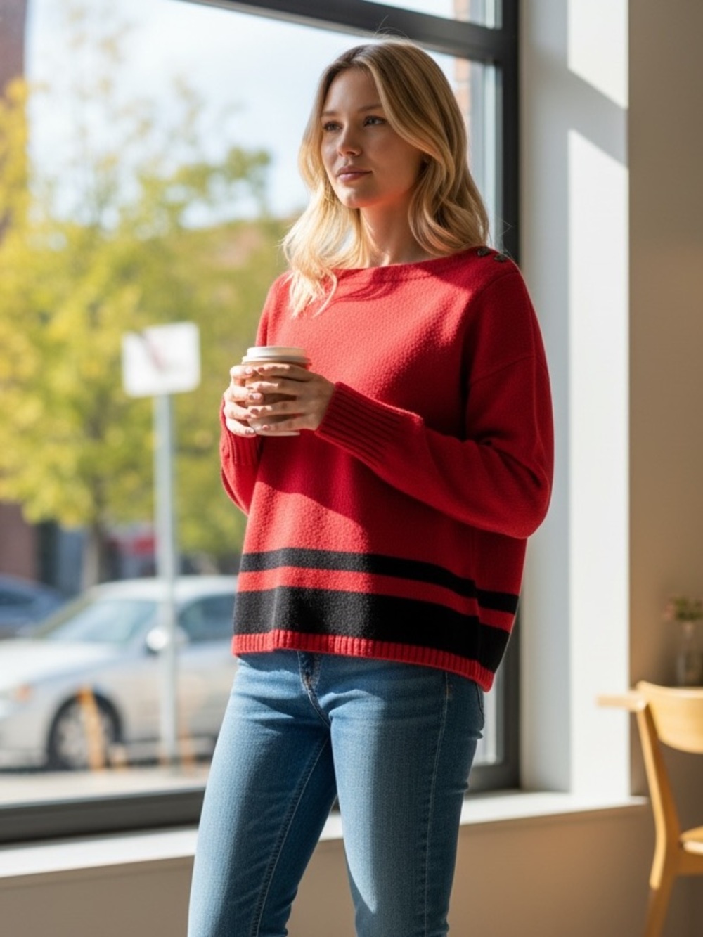RALPH LAUREN KNIT SWEATER